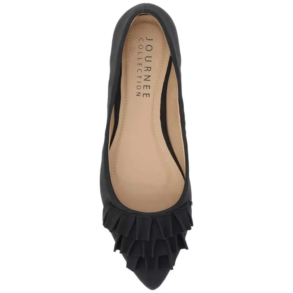 Women's Flats‎ by Journee Collection Judy Black Size 8 New In Box